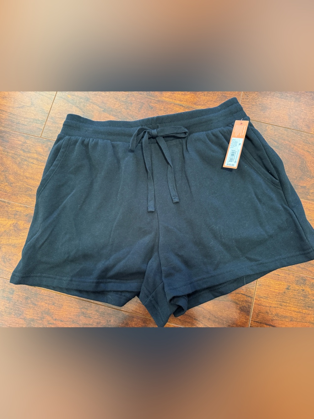Colsie Black Athletic Drawstring Shorts